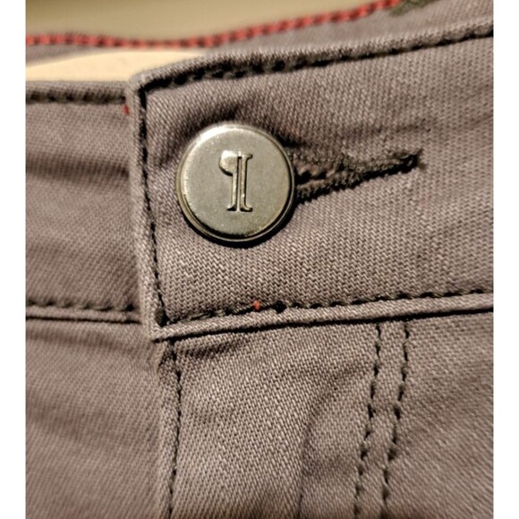 Anthropologie Pilcro and the Letterpress Jeans Sz 27 Stet Skinny Crop Purple - Picture 4 of 15